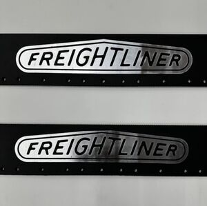 24" x 6" Freightliner Quarter Fender Mud Flap (2 pack), NWT